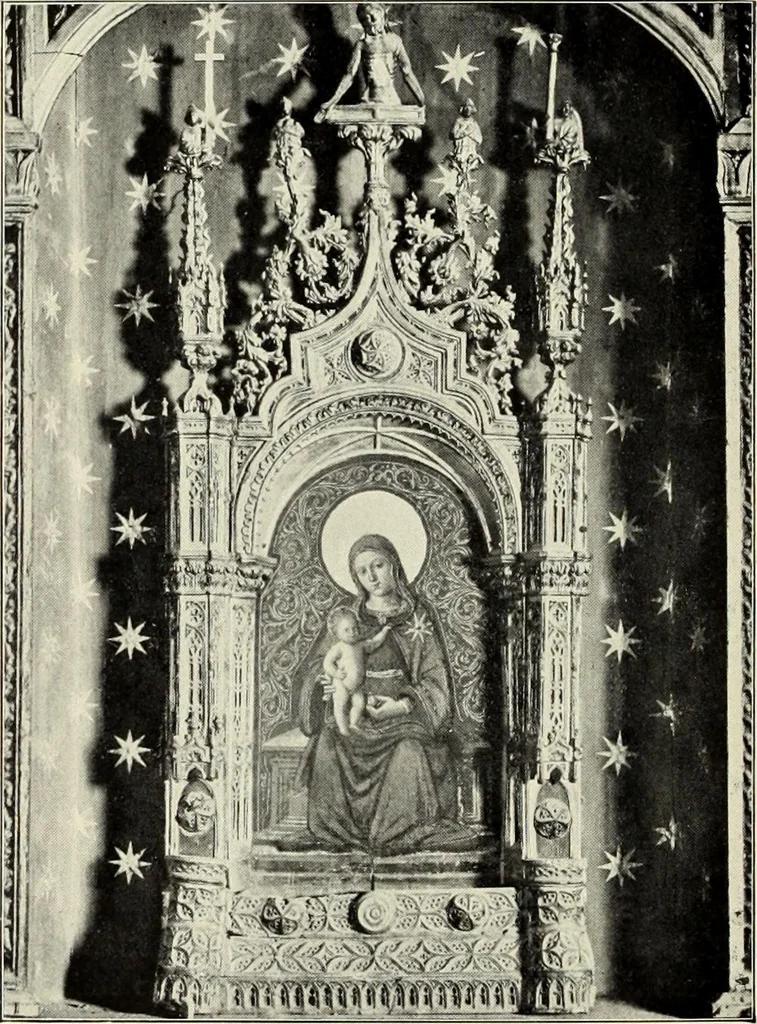 An illustration from Florentinische und venezianische Bilderrahmen aus der Zeit der Gotik und Renaissance, 1902, leaf 126