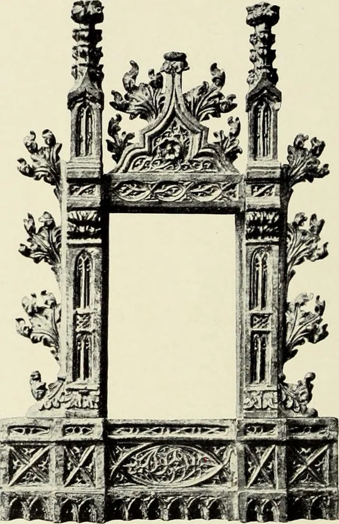An illustration from Florentinische und venezianische Bilderrahmen aus der Zeit der Gotik und Renaissance, 1902, leaf 128