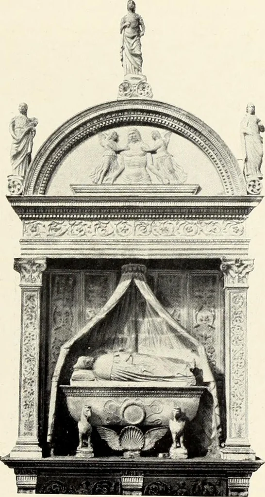 An illustration from Florentinische und venezianische Bilderrahmen aus der Zeit der Gotik und Renaissance, 1902, leaf 135