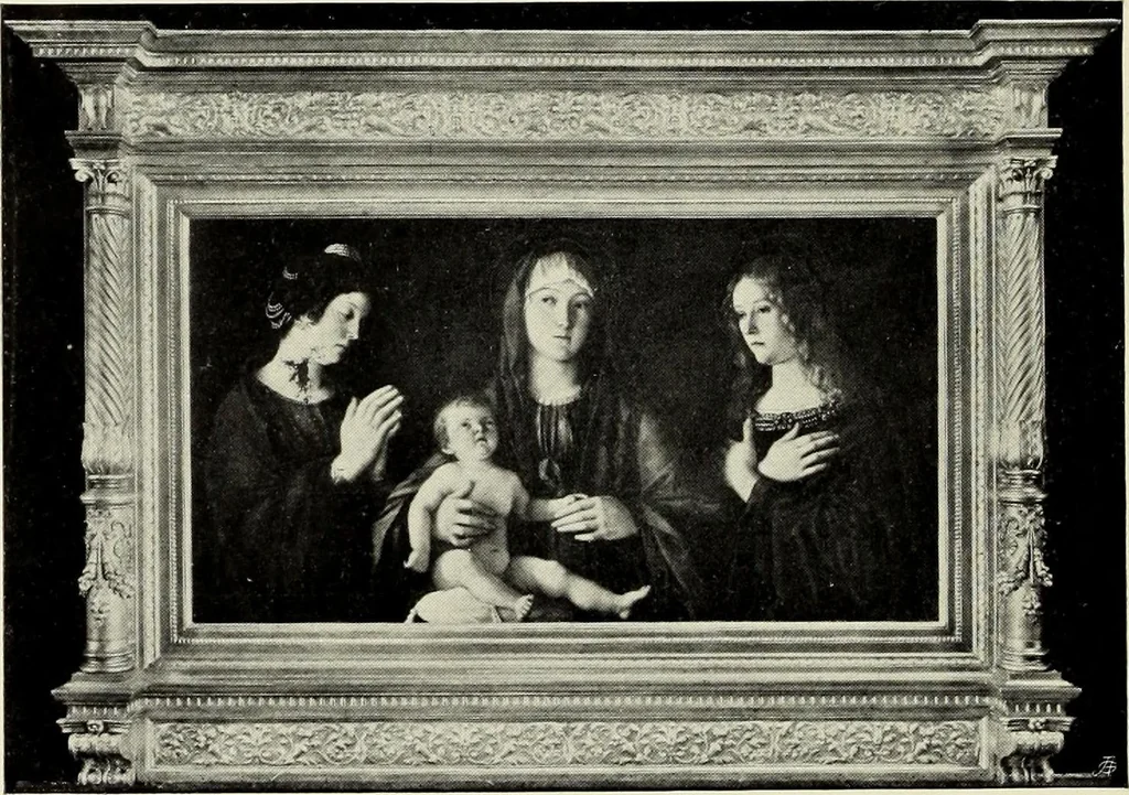 An illustration from Florentinische und venezianische Bilderrahmen aus der Zeit der Gotik und Renaissance, 1902, leaf 138