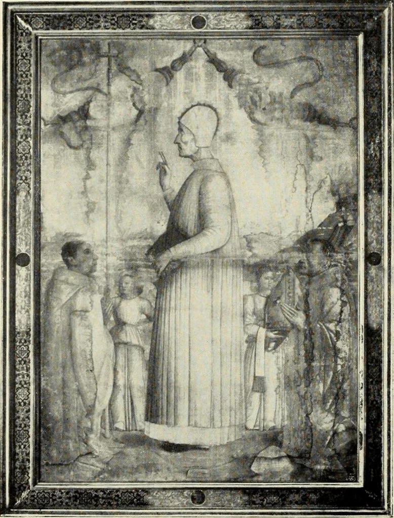 An illustration from Florentinische und venezianische Bilderrahmen aus der Zeit der Gotik und Renaissance, 1902, leaf 142