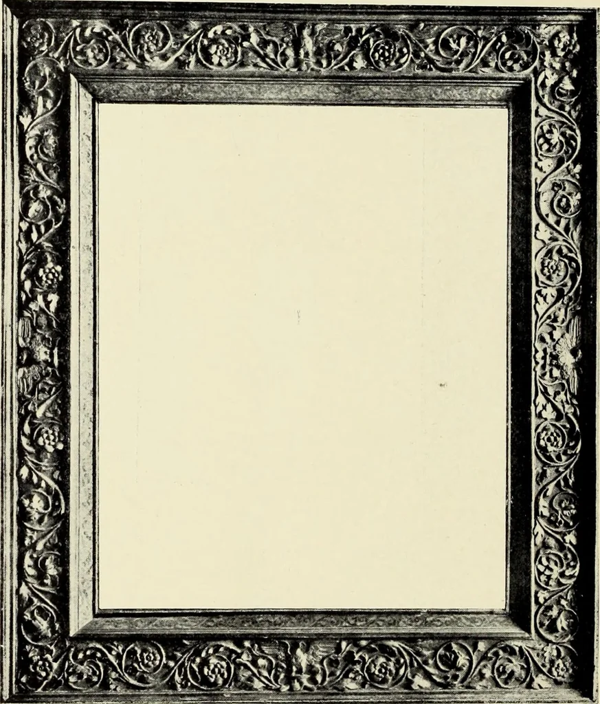 An illustration from Florentinische und venezianische Bilderrahmen aus der Zeit der Gotik und Renaissance, 1902, leaf 144