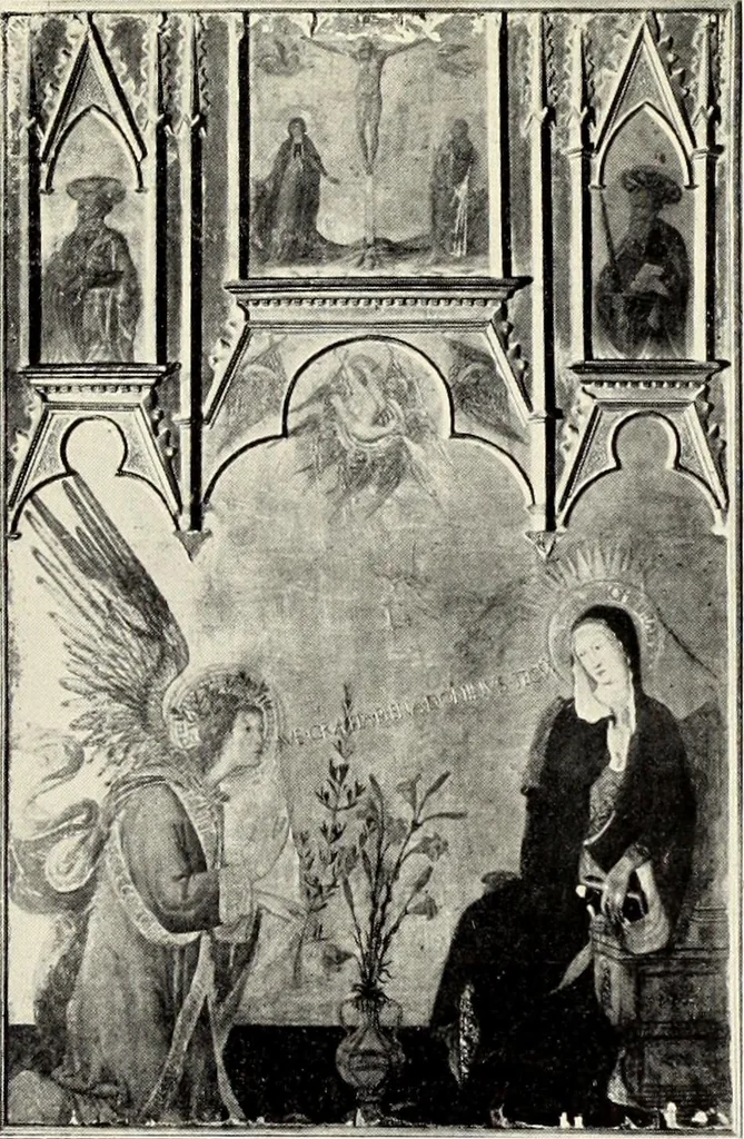 An illustration from Florentinische und venezianische Bilderrahmen aus der Zeit der Gotik und Renaissance, 1902, leaf 21