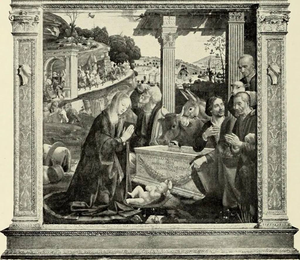 An illustration from Florentinische und venezianische Bilderrahmen aus der Zeit der Gotik und Renaissance, 1902, leaf 40