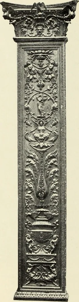 An illustration from Florentinische und venezianische Bilderrahmen aus der Zeit der Gotik und Renaissance, 1902, leaf 46