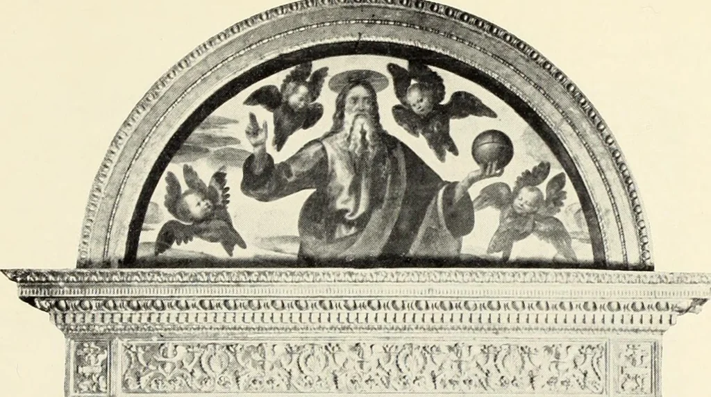 An illustration from Florentinische und venezianische Bilderrahmen aus der Zeit der Gotik und Renaissance, 1902, leaf 47