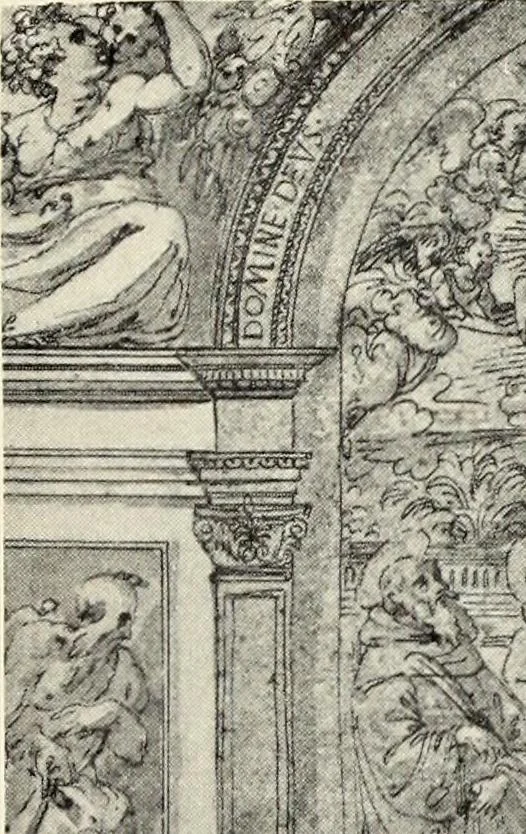 An illustration from Florentinische und venezianische Bilderrahmen aus der Zeit der Gotik und Renaissance, 1902, leaf 49