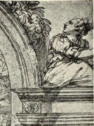 An illustration from Florentinische und venezianische Bilderrahmen aus der Zeit der Gotik und Renaissance, 1902, leaf 49