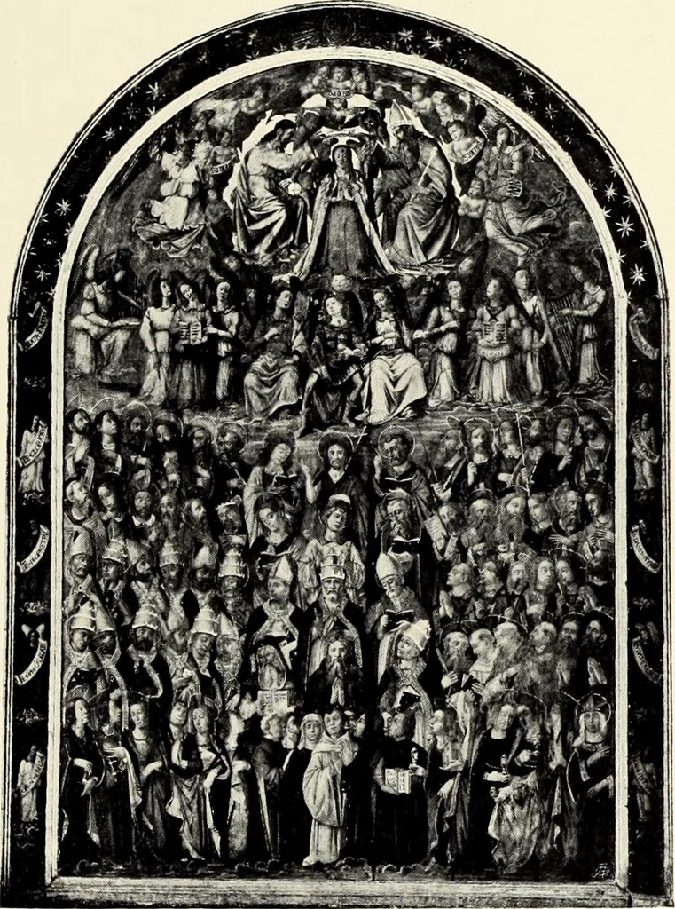 An illustration from Florentinische und venezianische Bilderrahmen aus der Zeit der Gotik und Renaissance, 1902, leaf 51
