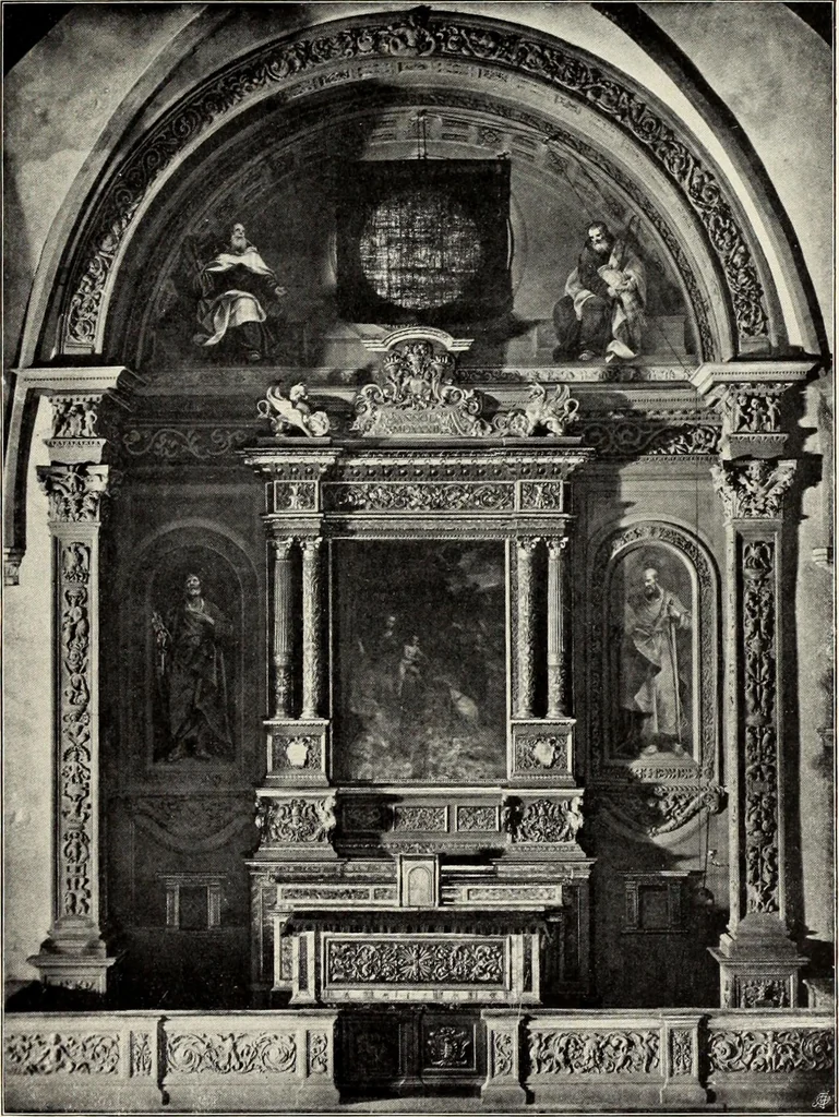 An illustration from Florentinische und venezianische Bilderrahmen aus der Zeit der Gotik und Renaissance, 1902, leaf 59
