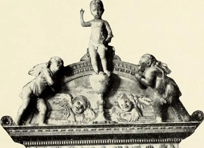 An illustration from Florentinische und venezianische Bilderrahmen aus der Zeit der Gotik und Renaissance, 1902, leaf 65