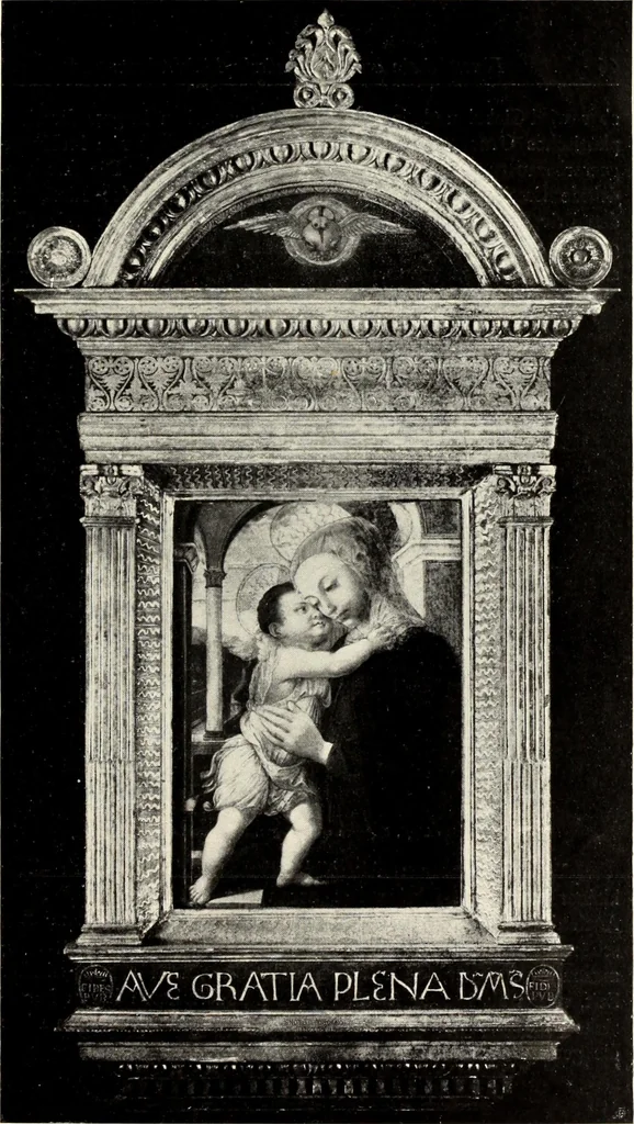 An illustration from Florentinische und venezianische Bilderrahmen aus der Zeit der Gotik und Renaissance, 1902, leaf 67