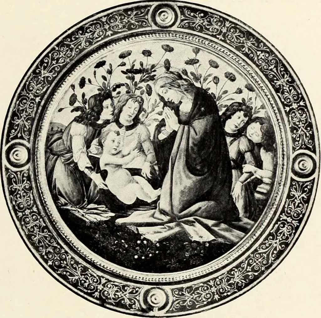 An illustration from Florentinische und venezianische Bilderrahmen aus der Zeit der Gotik und Renaissance, 1902, leaf 75