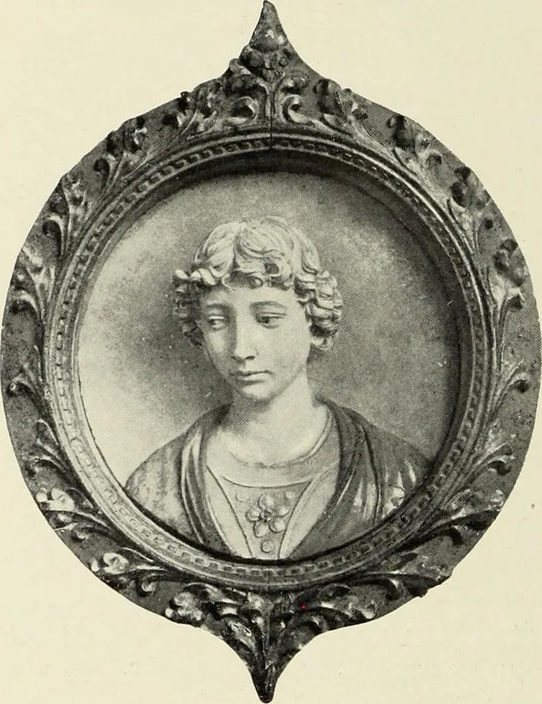 An illustration from Florentinische und venezianische Bilderrahmen aus der Zeit der Gotik und Renaissance, 1902, leaf 76