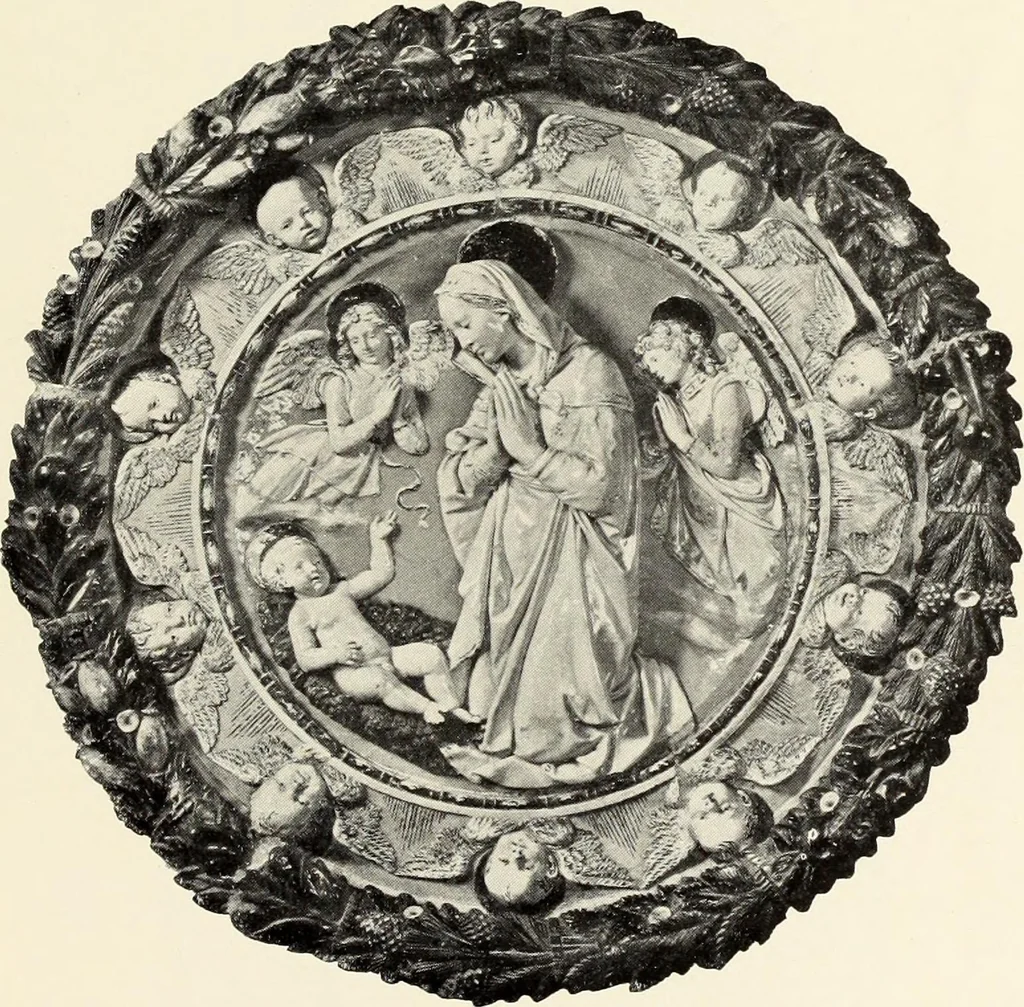 An illustration from Florentinische und venezianische Bilderrahmen aus der Zeit der Gotik und Renaissance, 1902, leaf 77