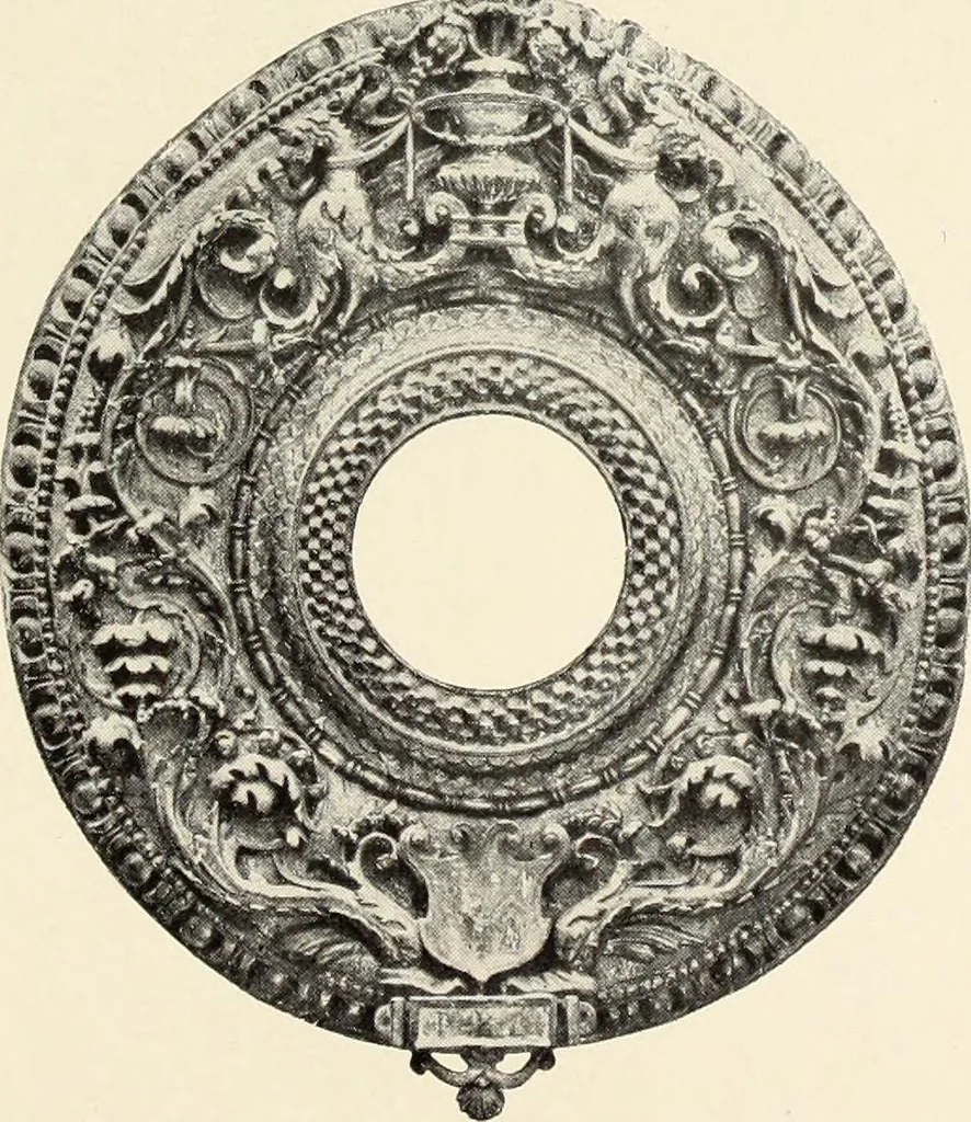An illustration from Florentinische und venezianische Bilderrahmen aus der Zeit der Gotik und Renaissance, 1902, leaf 83