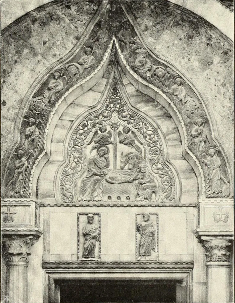 An illustration from Florentinische und venezianische Bilderrahmen aus der Zeit der Gotik und Renaissance, 1902, leaf 91