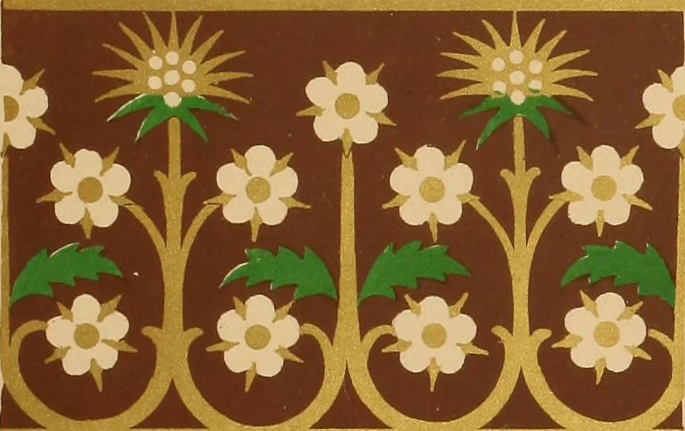 An illustration from Floriated ornament: a series of thirty-one designs, 1849, leaf 127