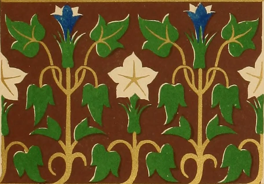 An illustration from Floriated ornament: a series of thirty-one designs, 1849, leaf 127