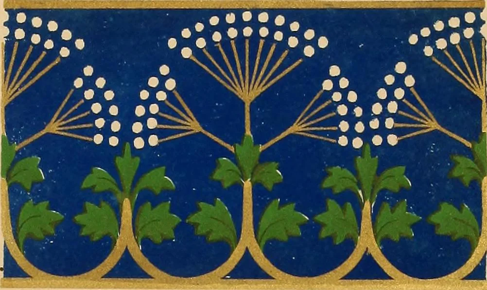 An illustration from Floriated ornament: a series of thirty-one designs, 1849, leaf 127