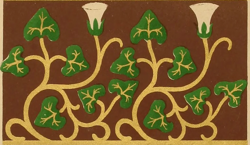 An illustration from Floriated ornament: a series of thirty-one designs, 1849, leaf 127