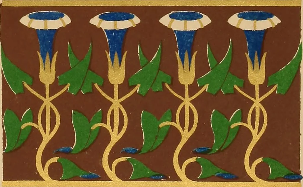 An illustration from Floriated ornament: a series of thirty-one designs, 1849, leaf 127