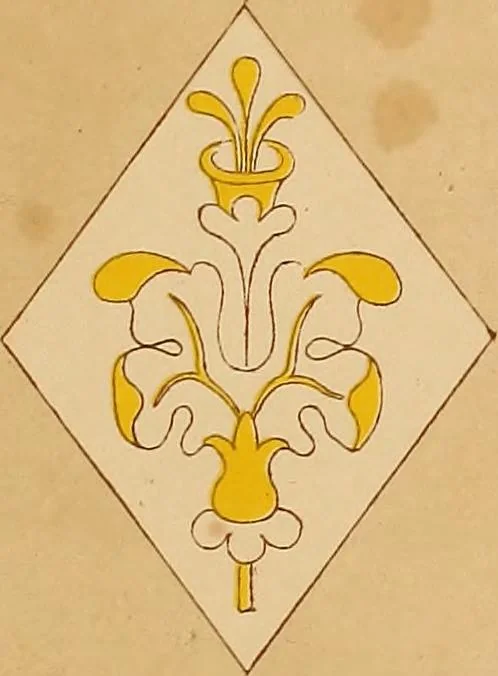 An illustration from Floriated ornament: a series of thirty-one designs, 1849, leaf 19