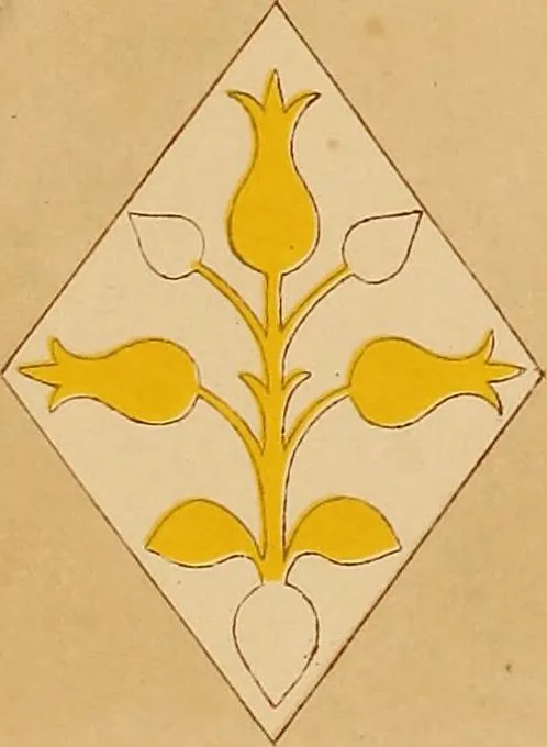 An illustration from Floriated ornament: a series of thirty-one designs, 1849, leaf 19