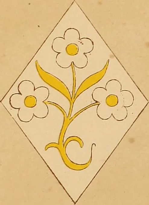 An illustration from Floriated ornament: a series of thirty-one designs, 1849, leaf 19
