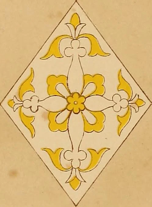 An illustration from Floriated ornament: a series of thirty-one designs, 1849, leaf 19