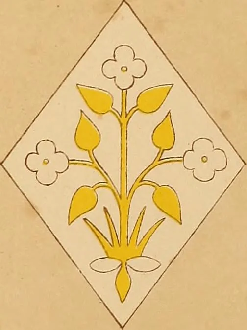 An illustration from Floriated ornament: a series of thirty-one designs, 1849, leaf 19