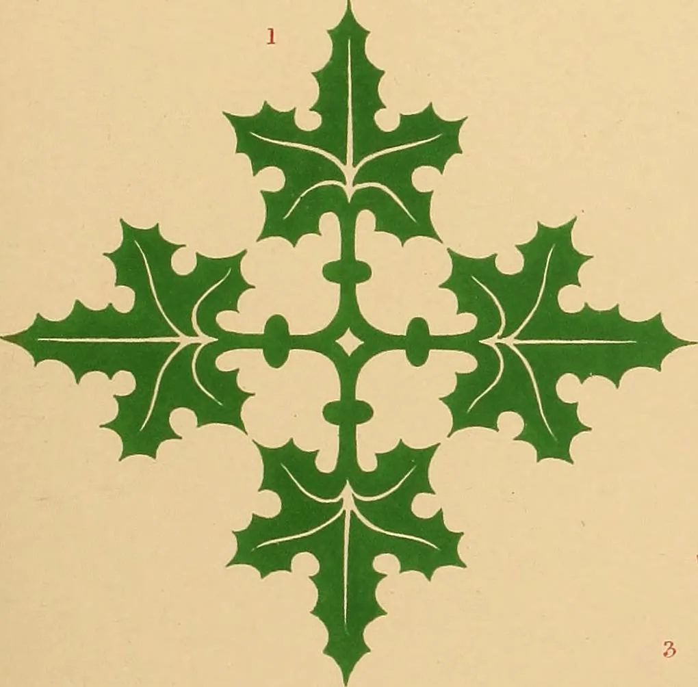 An illustration from Floriated ornament: a series of thirty-one designs, 1849, leaf 47