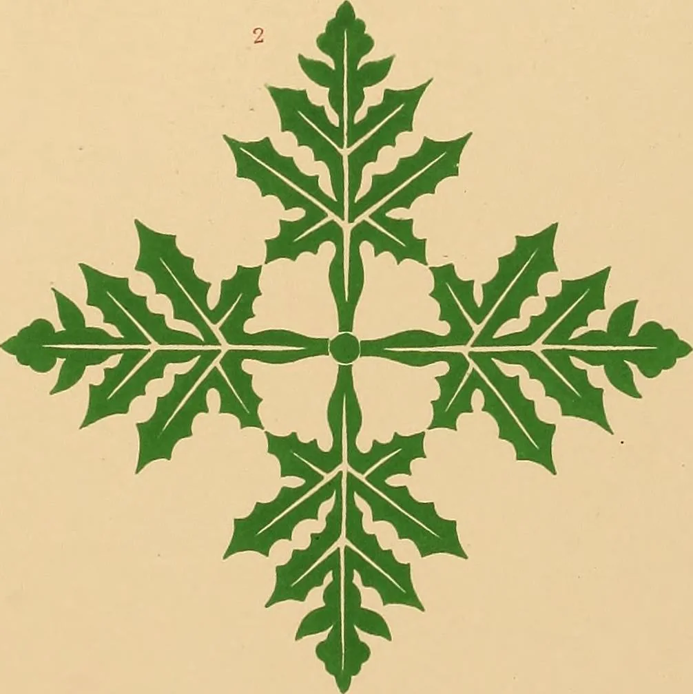 An illustration from Floriated ornament: a series of thirty-one designs, 1849, leaf 47