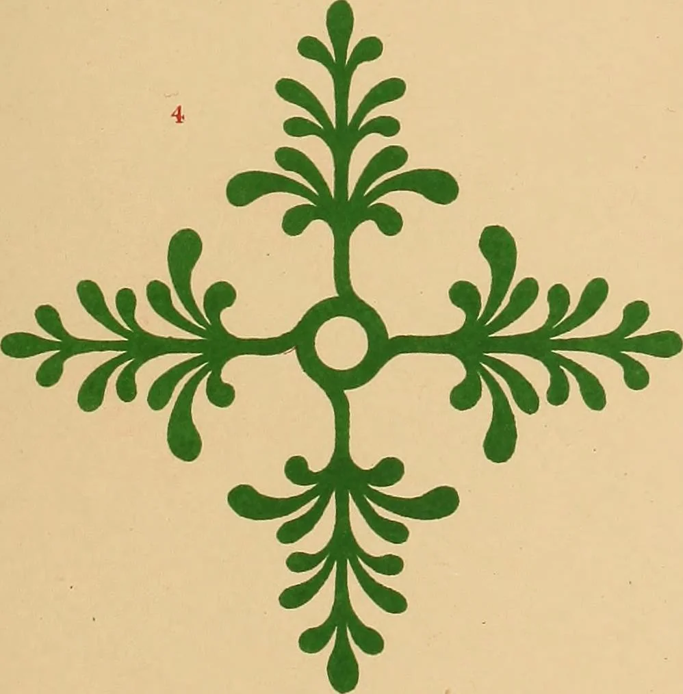 An illustration from Floriated ornament: a series of thirty-one designs, 1849, leaf 47