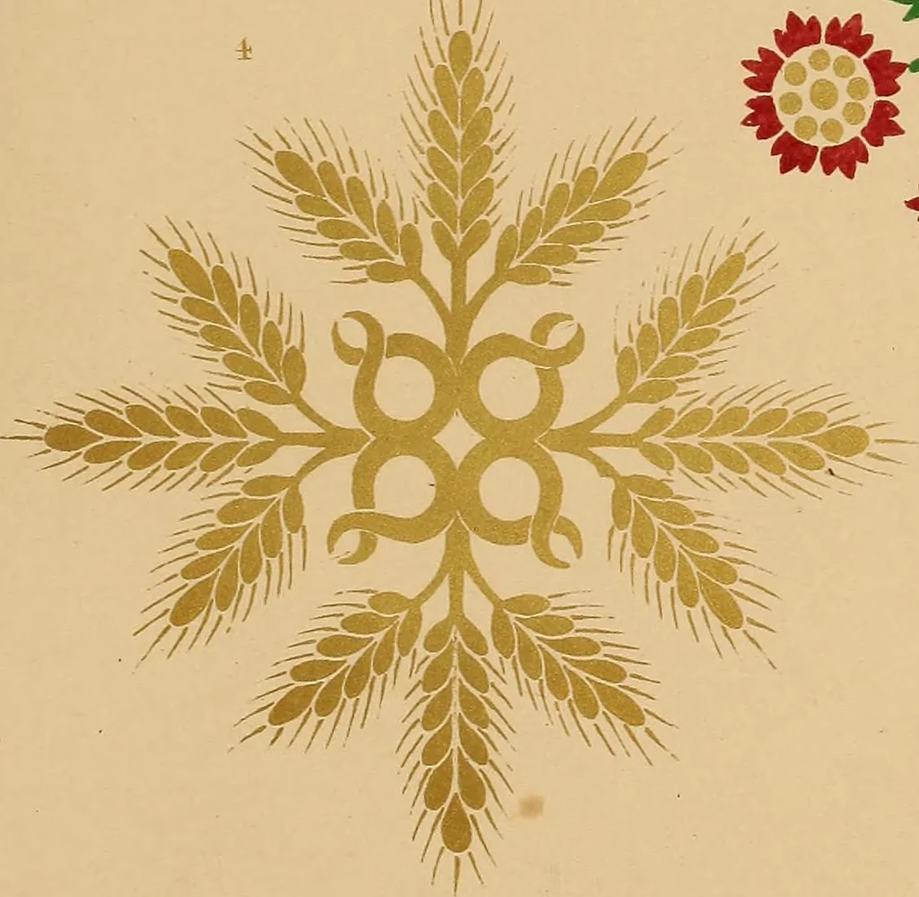 An illustration from Floriated ornament: a series of thirty-one designs, 1849, leaf 75