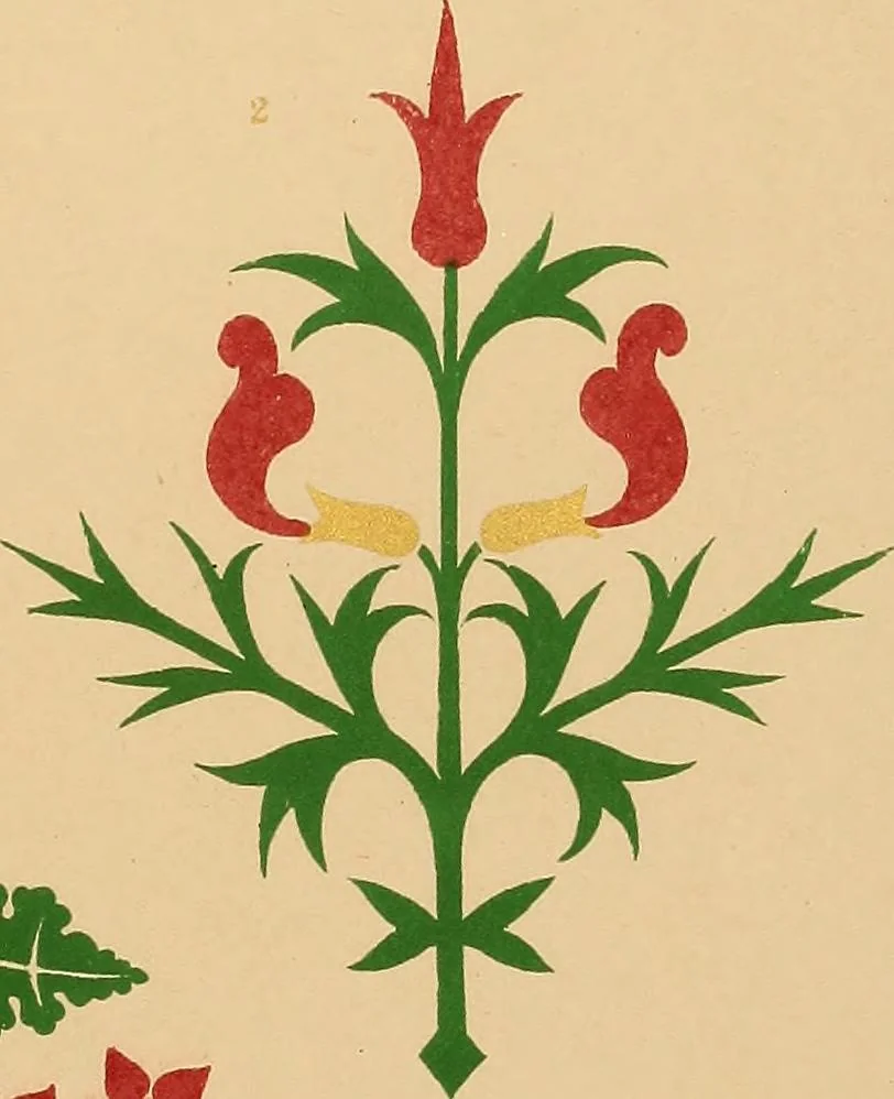 An illustration from Floriated ornament: a series of thirty-one designs, 1849, leaf 83