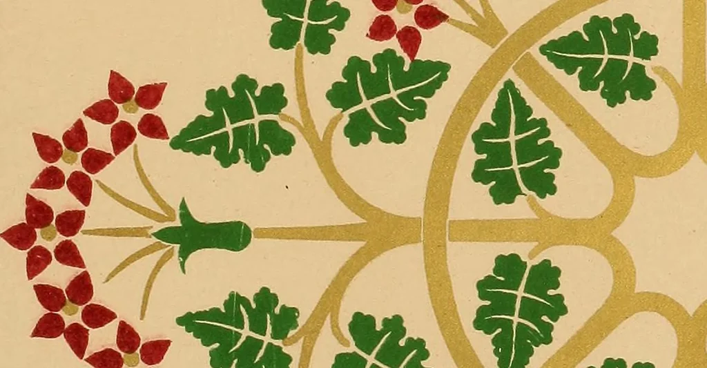 An illustration from Floriated ornament: a series of thirty-one designs, 1849, leaf 83