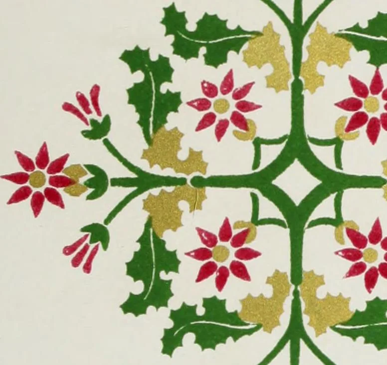 An illustration from Floriated ornament: a series of thirty-one designs, 1849, leaf 46