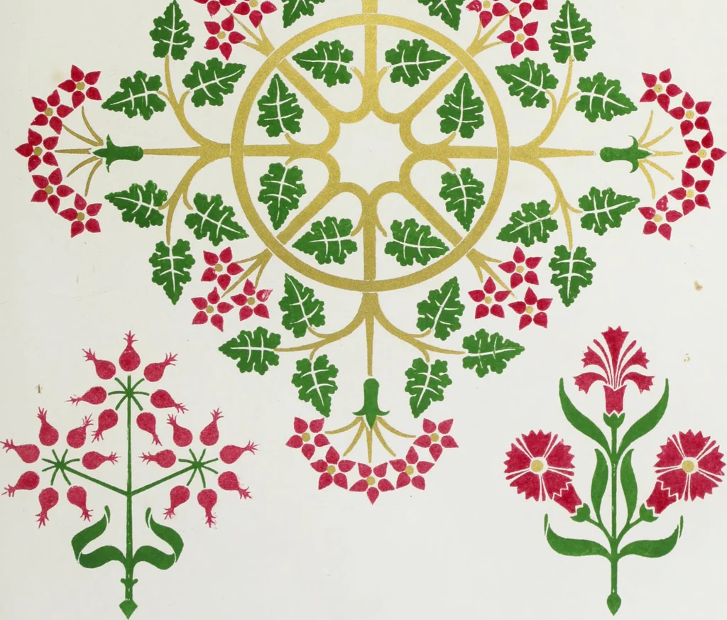 An illustration from Floriated ornament: a series of thirty-one designs, 1849, leaf 50