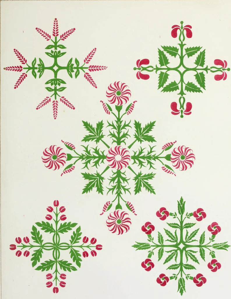 An illustration from Floriated ornament: a series of thirty-one designs, 1849, leaf 54