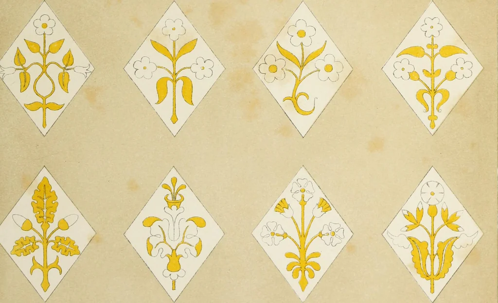 An illustration from Floriated ornament : a series of thirty-one designs, 1875, leaf 21