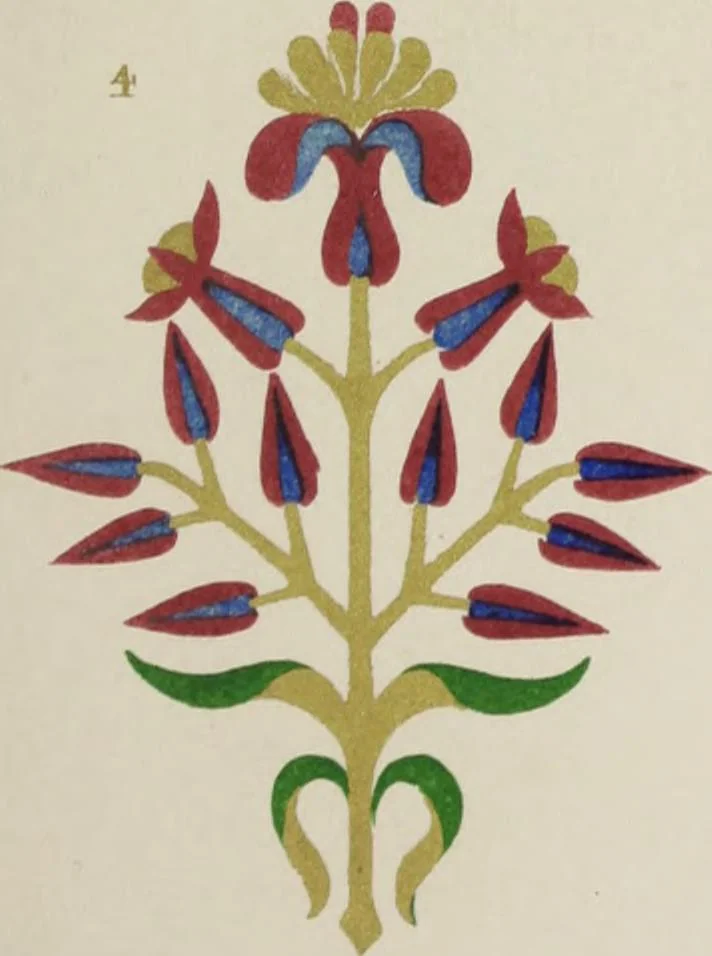 An illustration from Floriated ornament : a series of thirty-one designs, 1875, leaf 61