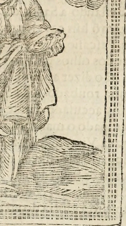 An illustration from Flos sanctorum : historia das vidas de Christo S.N. e de sua Santissima MÃ£y, vidas dos santos e suas festas repartidas pellos doze mezes : com sermoáº½s, & praticas que servem para muytas festas do anno, 1681, leaf 126