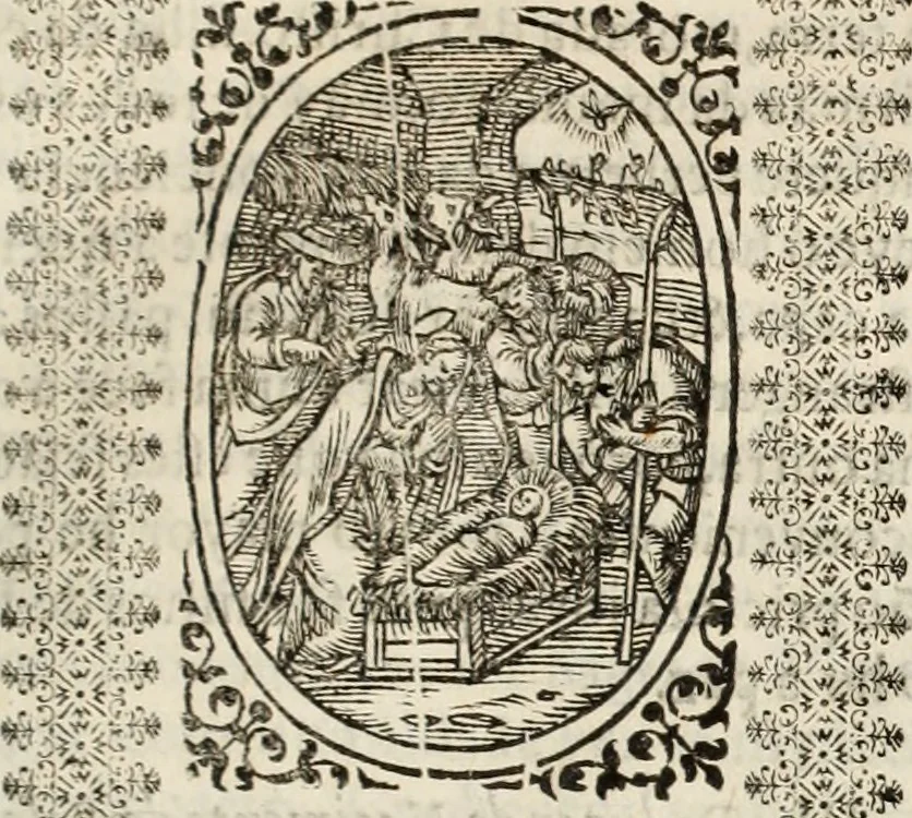 An illustration from Flos sanctorum : historia das vidas de Christo S.N. e de sua Santissima MÃ£y, vidas dos santos e suas festas repartidas pellos doze mezes : com sermoáº½s, & praticas que servem para muytas festas do anno, 1681, leaf 134