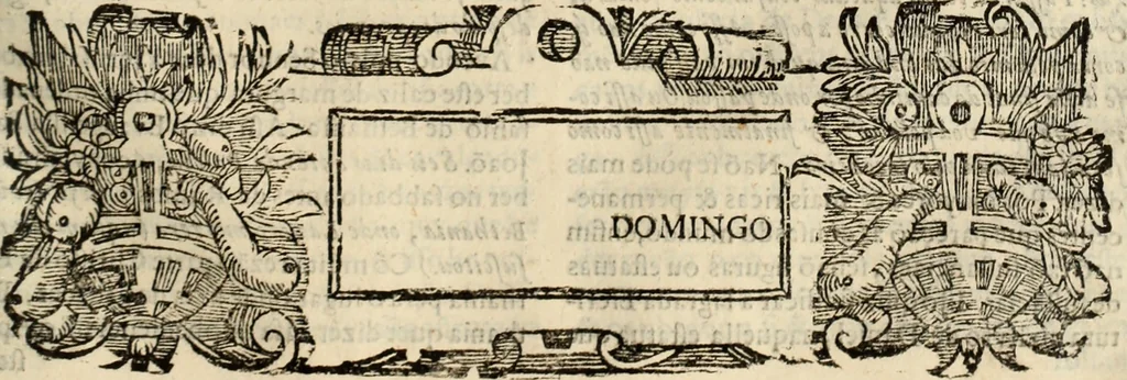 An illustration from Flos sanctorum : historia das vidas de Christo S.N. e de sua Santissima MÃ£y, vidas dos santos e suas festas repartidas pellos doze mezes : com sermoáº½s, & praticas que servem para muytas festas do anno, 1681, leaf 386