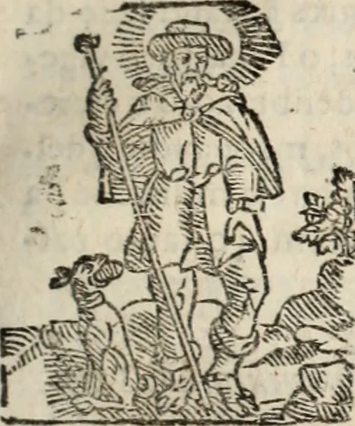 An illustration from Flos sanctorum : historia das vidas de Christo S.N. e de sua Santissima MÃ£y, vidas dos santos e suas festas repartidas pellos doze mezes : com sermoáº½s, & praticas que servem para muytas festas do anno, 1681, leaf 678