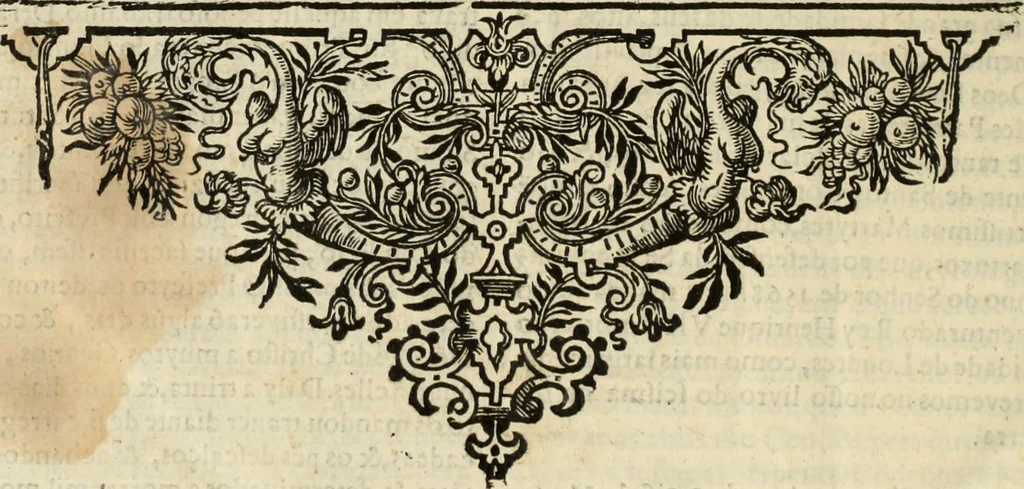 An illustration from Flos sanctorum : historia das vidas de Christo S.N. e de sua Santissima MÃ£y, vidas dos santos e suas festas repartidas pellos doze mezes : com sermoáº½s, & praticas que servem para muytas festas do anno, 1681, leaf 905