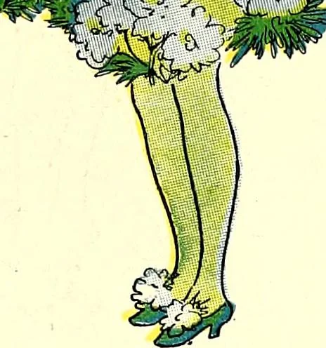 An illustration from Flower children; the little cousins of the field and garden, 1910, leaf 45