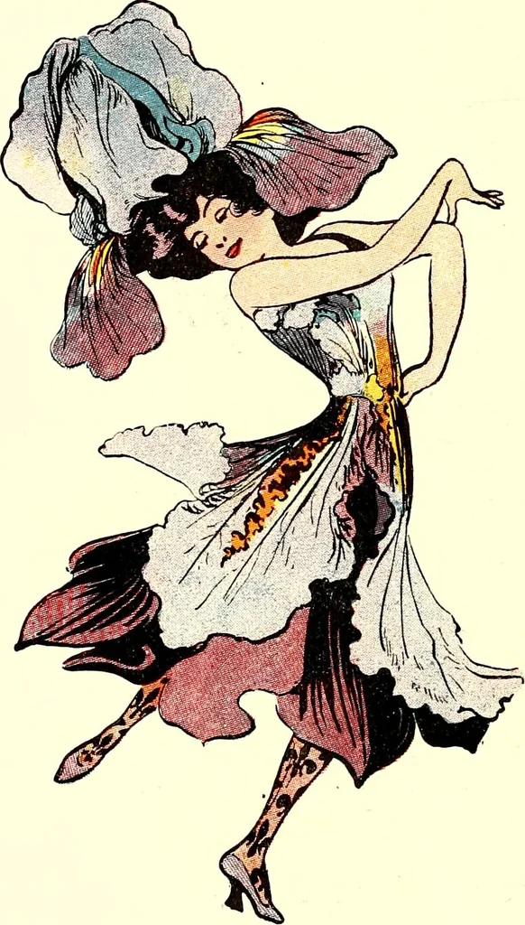 An illustration from Flower children; the little cousins of the field and garden, 1910, leaf 56