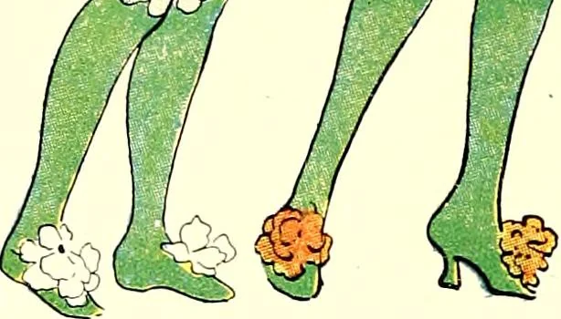 An illustration from Flower children; the little cousins of the field and garden, 1910, leaf 64